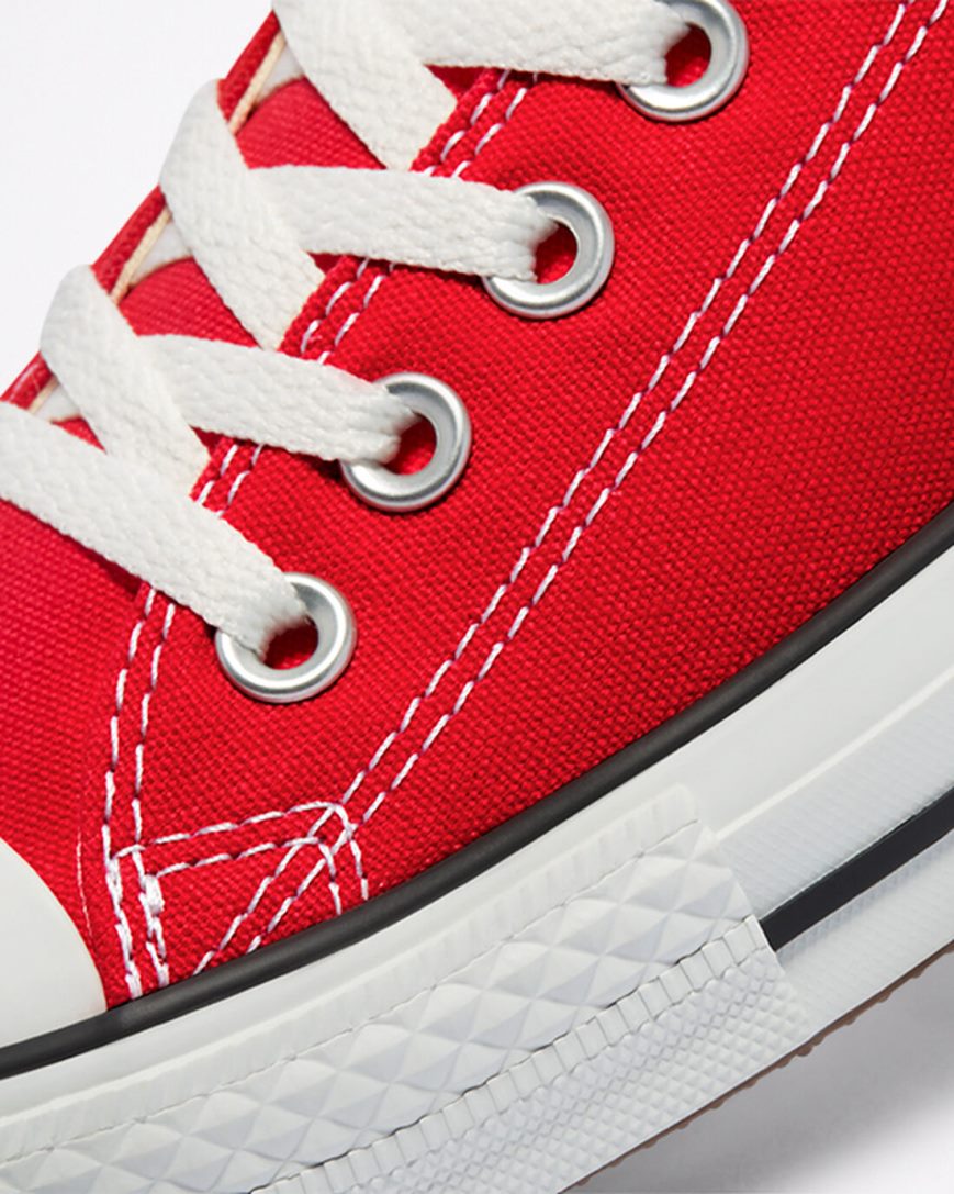 Zapatillas Bajas Converse Chuck Taylor All Star Classic Mujer Rojas | PE L452P7